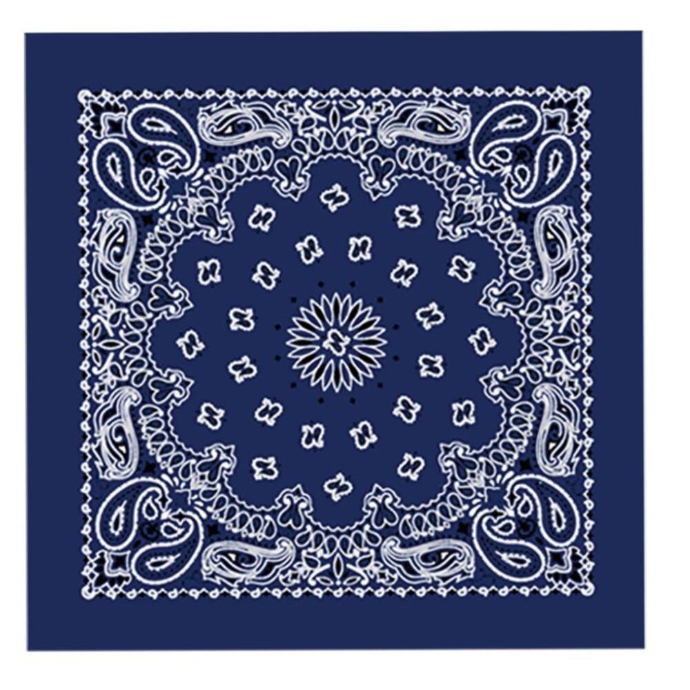 NWT Hot Leathers BAP1008 Classic Navy Paisley Bandana